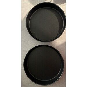 2 Walmart 8.5" Nonstick Professional Round Cake Pans Pizza Pans See Photos